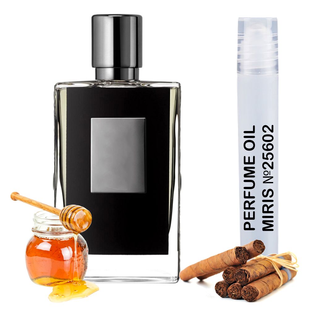 зображення Парфумерна олія MIRIS №25602 (аромат схожий на Back to Black) Унісекс 10 ml від офіційного магазину MIRIS.STORE