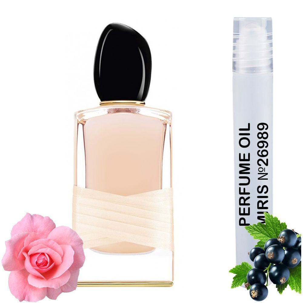 зображення Парфумерна олія MIRIS №26989 (аромат схожий на Si Rose Signature) Жіноча 10 ml від офіційного магазину MIRIS.STORE