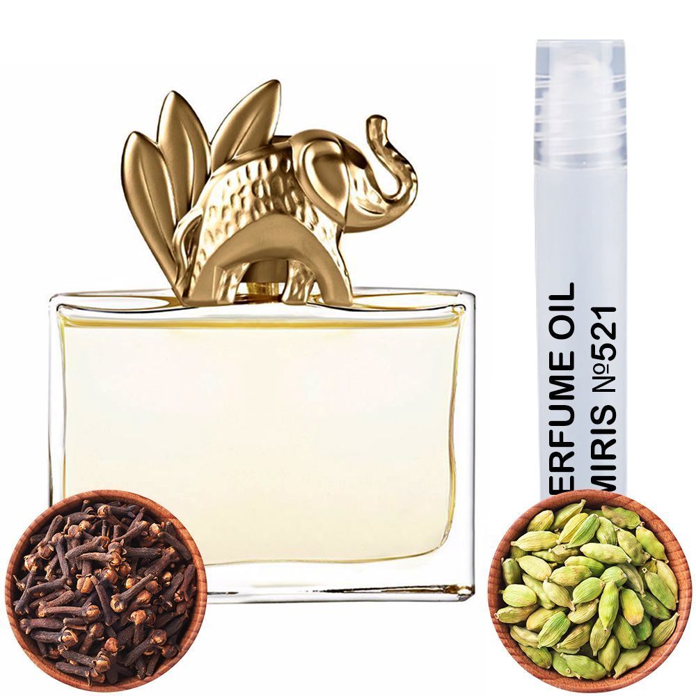 картинка Парфюмерное масло MIRIS №521 (аромат похож на Jungle L'Elephant) Женское 10 ml от официального магазина MIRIS.STORE