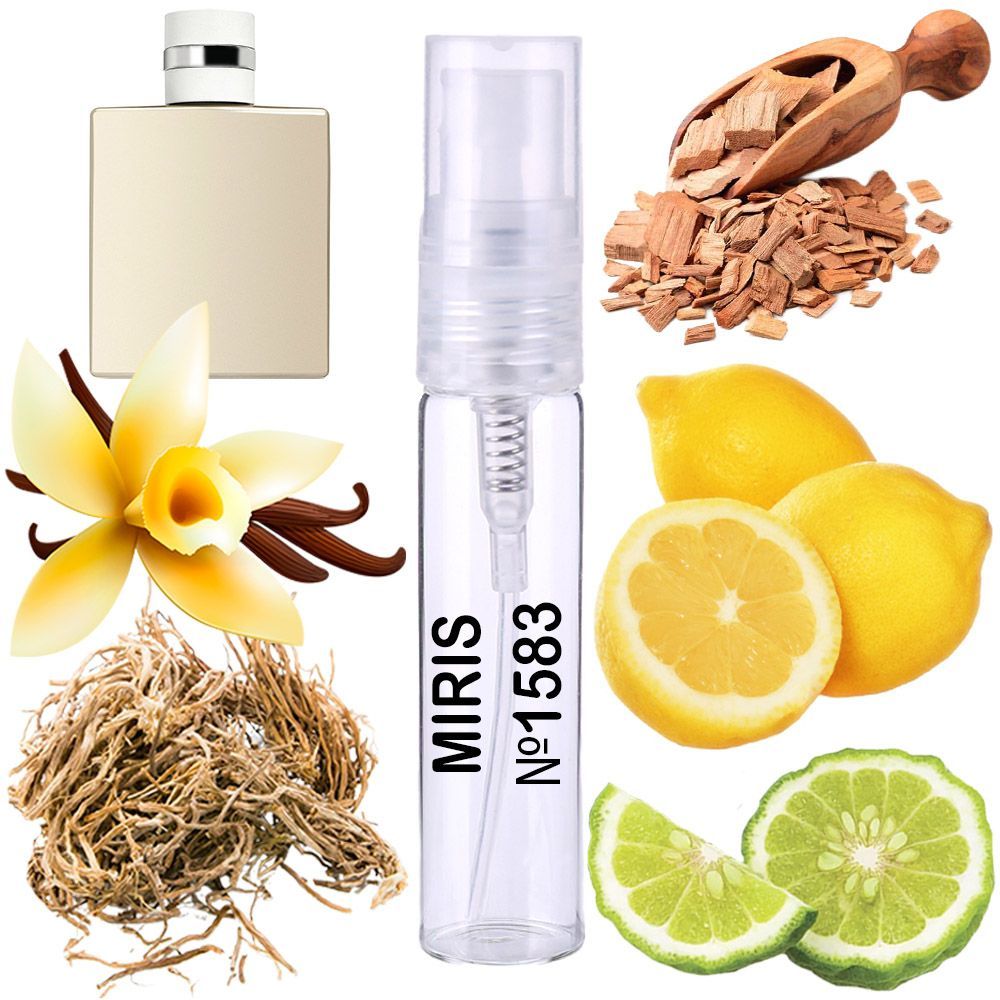 картинка Пробник Духов MIRIS №1583 (аромат похож на Allure Homme Edition Blanche) Мужской 3 ml от официального магазина MIRIS.STORE