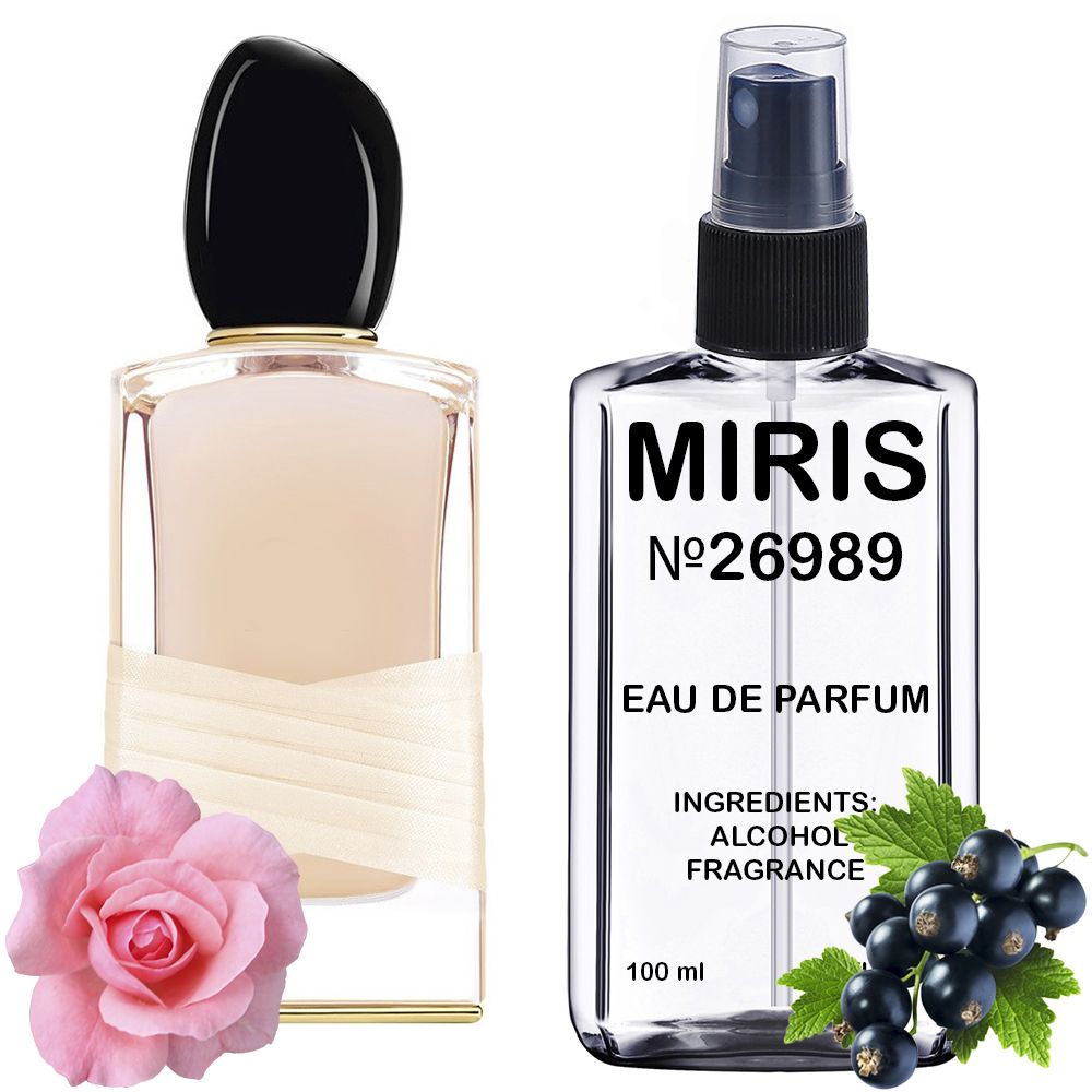 зображення Парфуми MIRIS №26989 (аромат схожий на Si Rose Signature) Жіночі 100 ml від офіційного магазину MIRIS.STORE