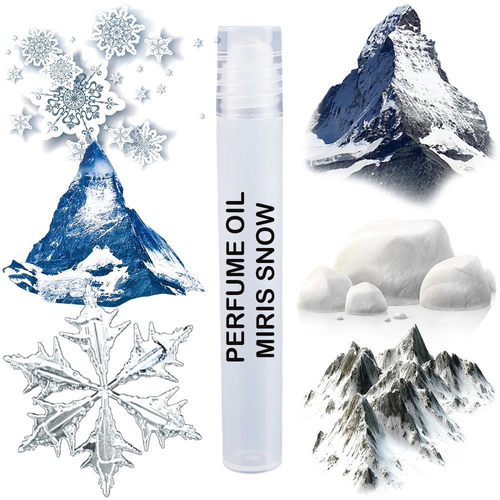 Парфумерна олія MIRIS Snow Унісекс 10 ml
