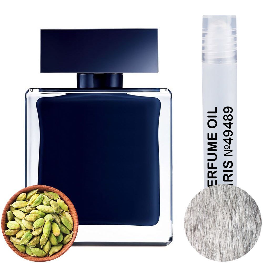 картинка Парфюмерное масло MIRIS №49489 (аромат похож на Narciso Rodriguez Bleu Noir For Him) Мужское 10 ml от официального магазина MIRIS.STORE