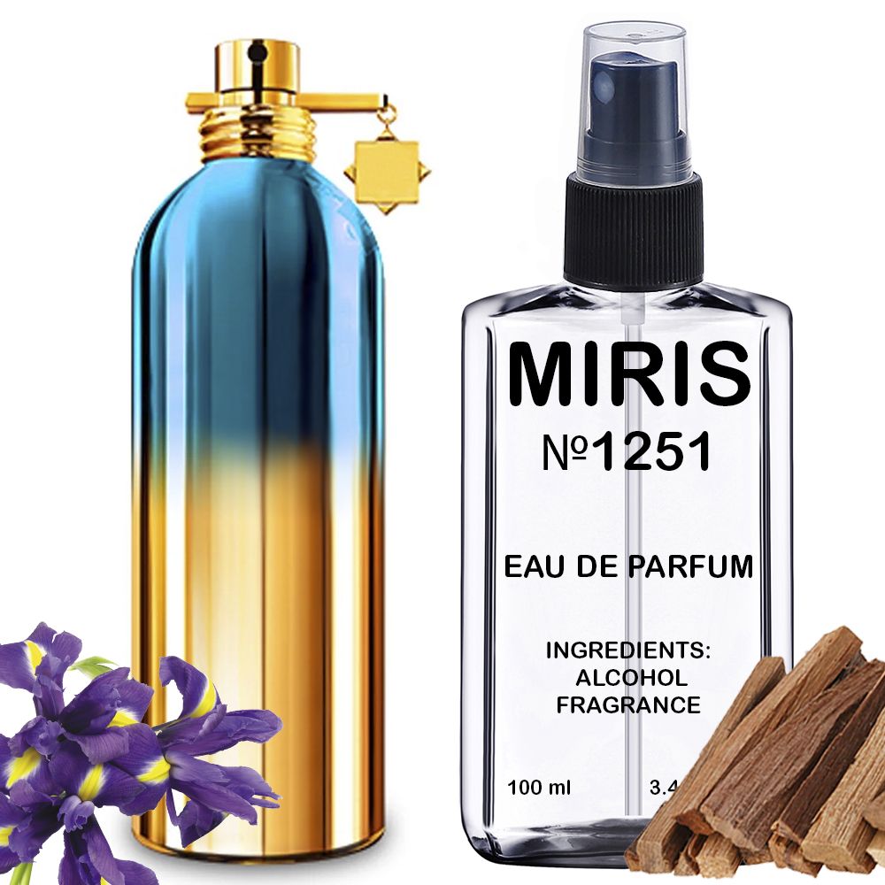 картинка Духи MIRIS №1251 (аромат похож на Intense So Iris) Унисекс 100 ml от официального магазина MIRIS.STORE