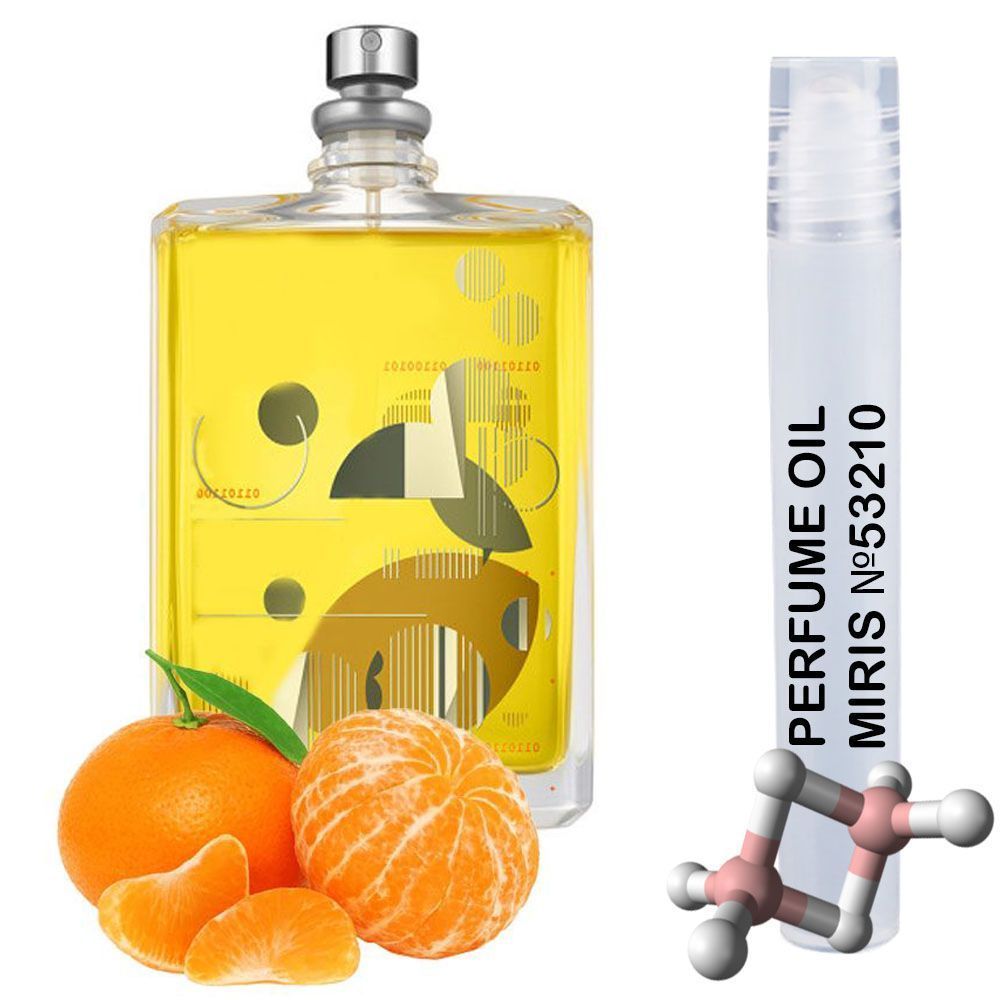 зображення Парфумерна олія MIRIS №53210 (аромат схожий на Molecule 01 + Mandarin) Унісекс 10 ml від офіційного магазину MIRIS.STORE
