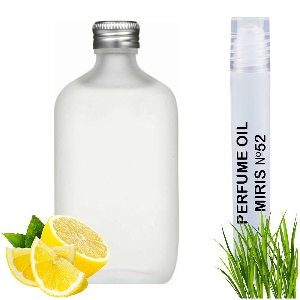 зображення Парфумерна олія MIRIS №52 (аромат схожий на CK One) Унісекс 10 ml від офіційного магазину MIRIS.STORE