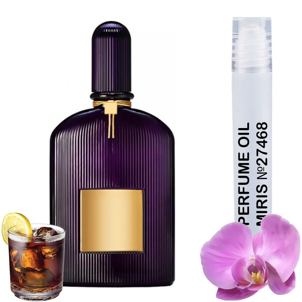 картинка Парфюмерное масло MIRIS №27468 (аромат похож на Velvet Orchid) Женское 10 ml от официального магазина MIRIS.STORE