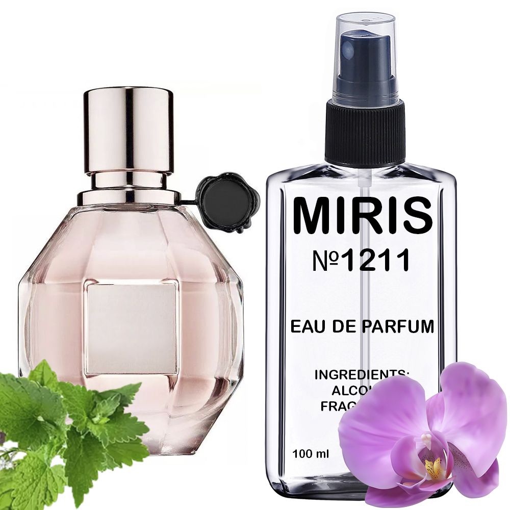 зображення Парфуми MIRIS №1211 (аромат схожий на Flowerbomb 2005) Жіночі 100 ml від офіційного магазину MIRIS.STORE