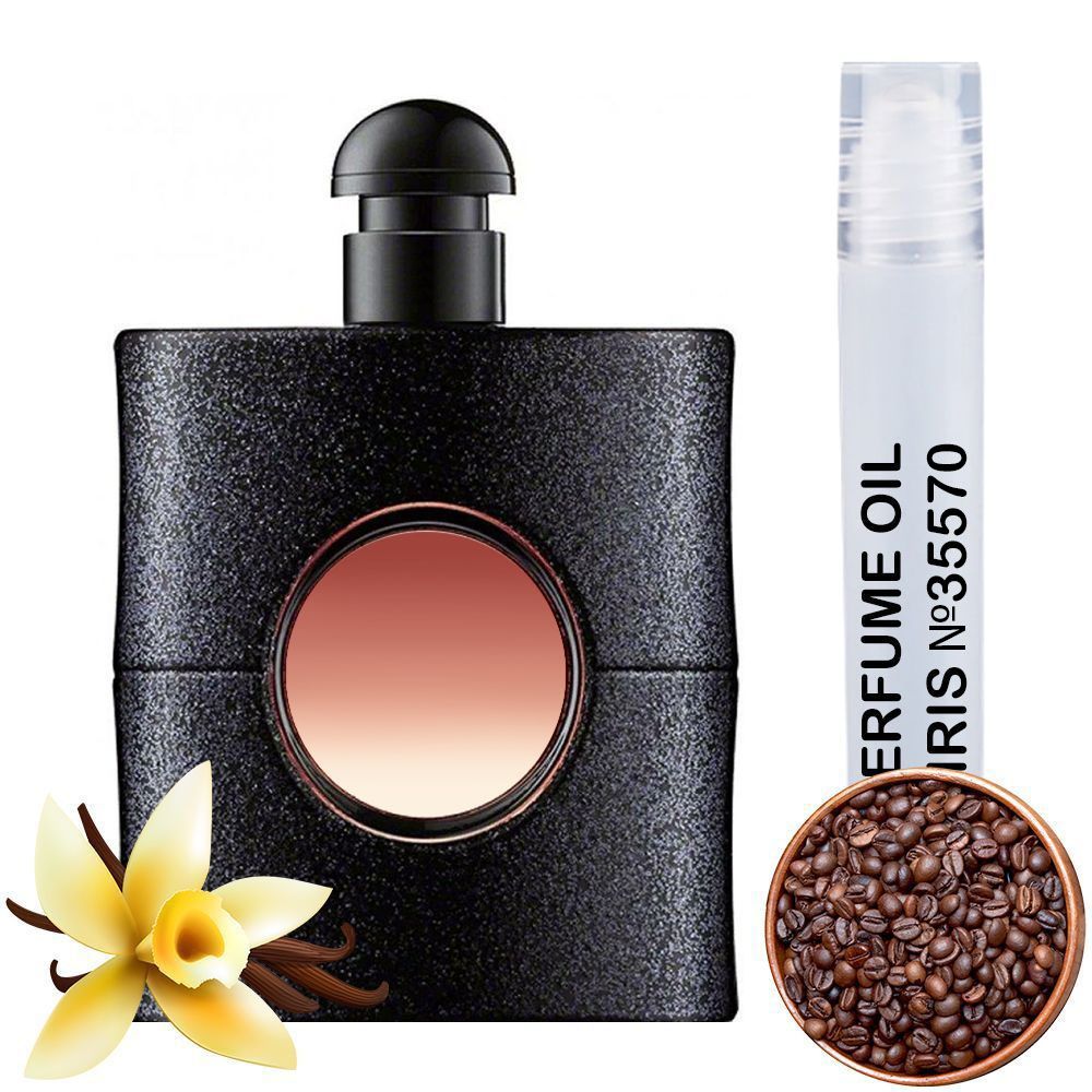 картинка Парфюмерное масло MIRIS Premium №35570 (аромат похож на Yves Saint Laurent Black Opium) Женское 10 ml от официального магазина MIRIS.STORE