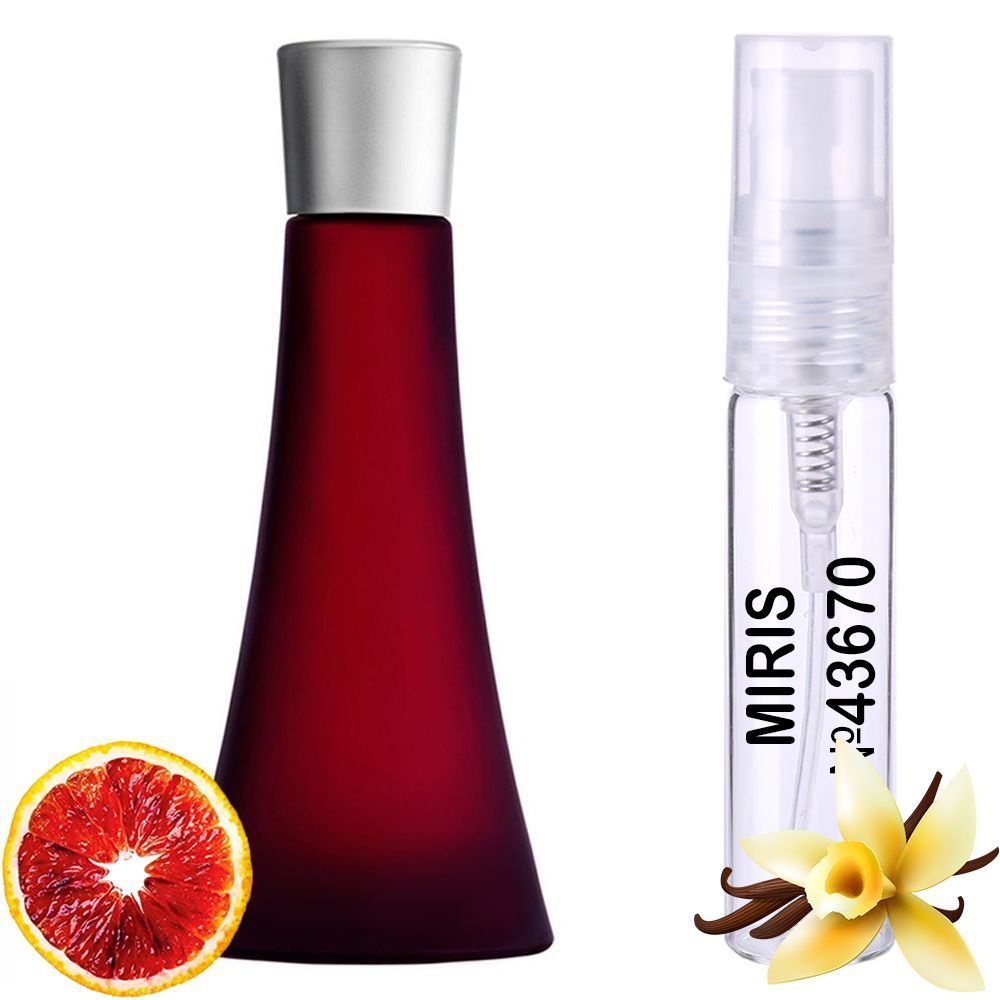 зображення Пробник Парфумів MIRIS №43670 (аромат схожий на Deep Red) Жіночий 3 ml від офіційного магазину MIRIS.STORE
